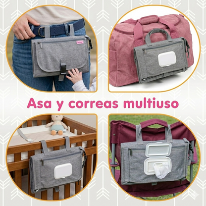 Cambiador Portátil Momento Rosa