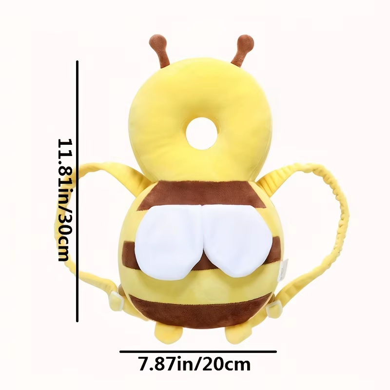 Mochila Protectora Antigolpes Abejita para Bebés